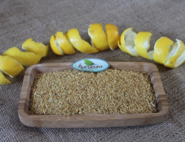 lemon peel powder
